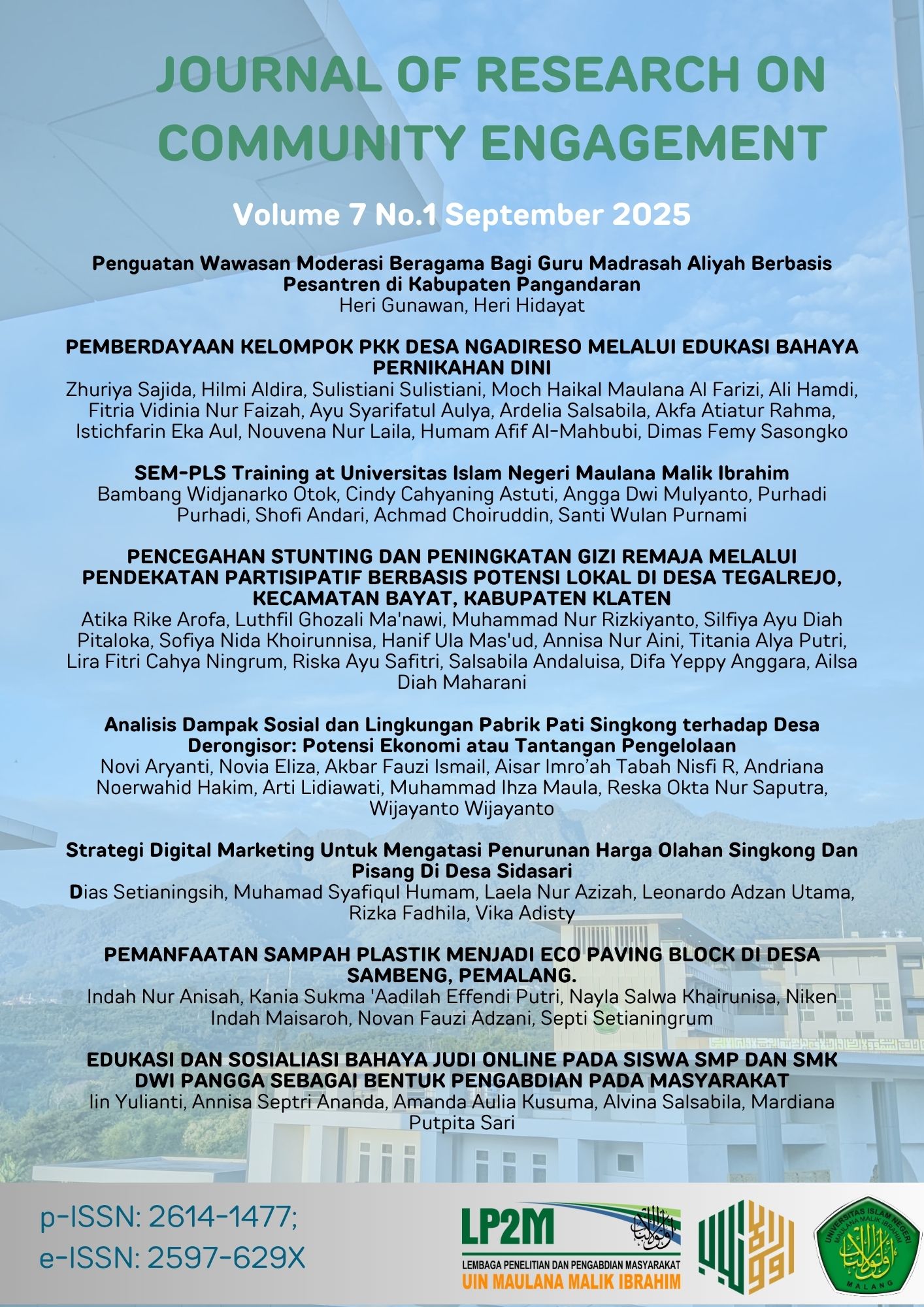 Cover Jurnal Volume 7 No. 1